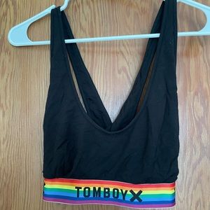 Last call - everything must go. 
TomboyX all day bra TENCEL modal fabric EUC